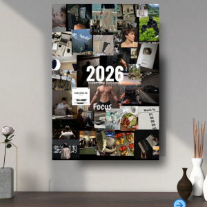 Vision Board 2026 Metal Poster 8