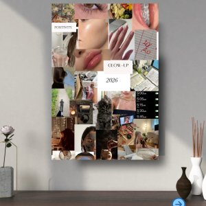 Vision Board 2026 Metal Poster 9