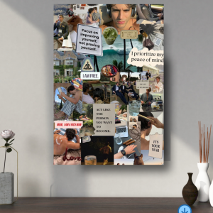 Vision Board 2026 Metal Poster 11