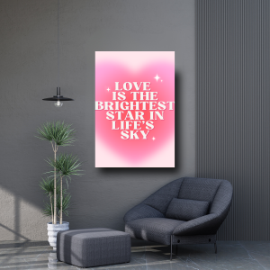 Heart Love Quote Poster