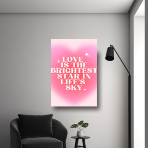 Heart Love Quote Poster 6