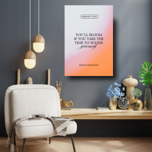 Motivational Self-Love Affirmations Poster 7